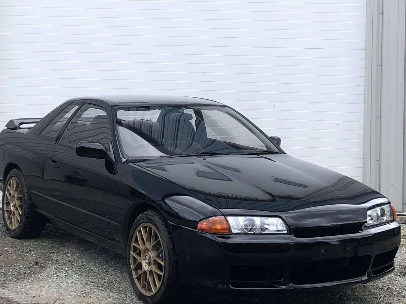 1990 Nissan Skyline, Finished and back outside the shop, Jack's Custom Restoration Telkwa BC